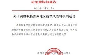 最新！3月10日，略陽(yáng)部分地區(qū)被調(diào)整為中風(fēng)險(xiǎn)地區(qū)